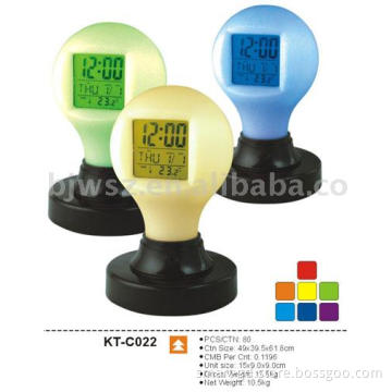 night light alarm clock